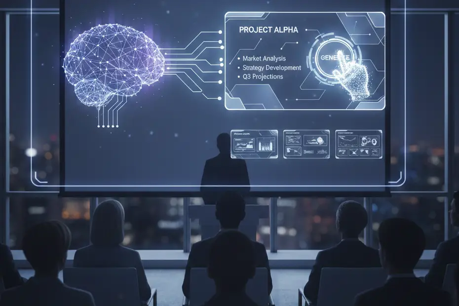 Como criar apresentações profissionais com IA usando o Gamma