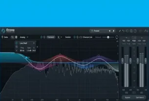 Interface do software iZotope Ozone 12